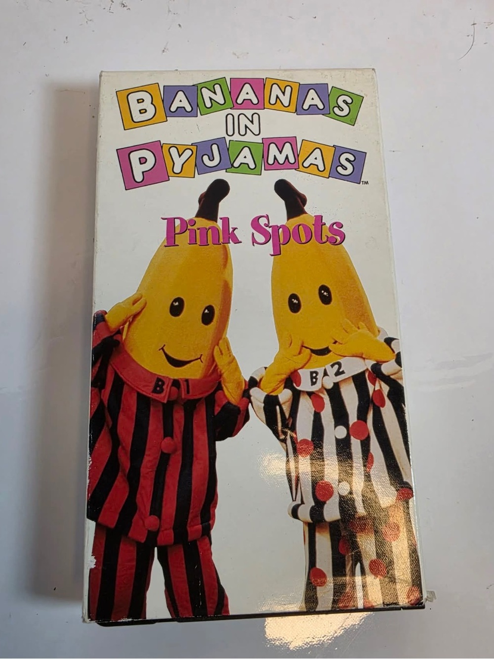 Bananas in Pajamas - Pink Spots VHS, 1996 Movie 1st Episode Cartoon Kids Rare